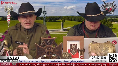 SABAT Czw. 28.03.2024. Wojciech Olszański, Marcin Osadowski NPTV.pl
