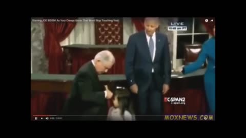 Jeff Sessions "Swats" Joe Biden's Hand.