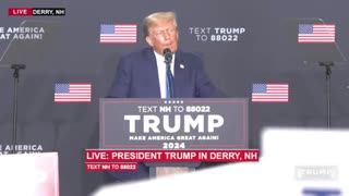 Trump Rally Speech in Derry, New Hampshire - October 23, 2023