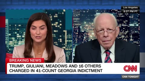'Much bigger than Watergate :'John weigh in on Trump's Georgia indictment
