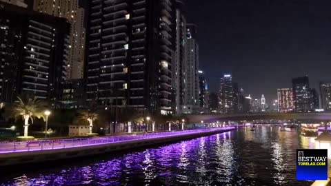 Urban City At Night Time Lapse Mini Meditation