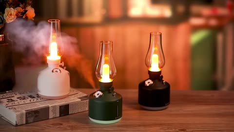 Retro Kerosene Light Humidifier: Add Some Vintage Charm to Your Home While Improving Air Quality
