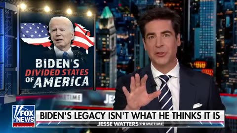 Fox News - Jesse Watters: Biden's real legacy is a lie