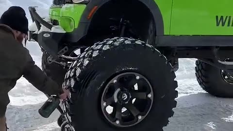 The bigger the TIRE the bigger the BANG!!