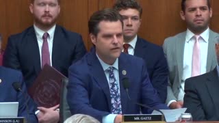 Matt Gaetz Asks FBI Dir. Wray ‘Are You Protecting the Bidens?’