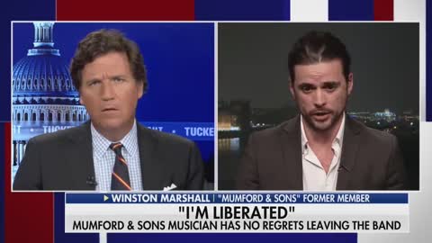Former Mumford & Sons band member joins Tucker Carlson to discuss being canceled by the woke