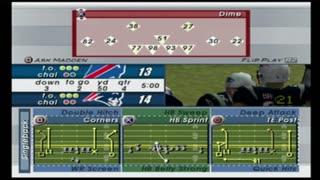 Madden NFL 2003 Franchise Mode New England Patriots Year 5 Week 11 and on