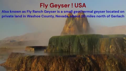 Fly Ranch Geyser, Gerlach, USA