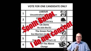 Spoilt Ballot - Yes it counts! DO NOT STAY AT HOME