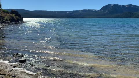 Central Oregon – Paulina Lake “Grand Loop” – Beach Front