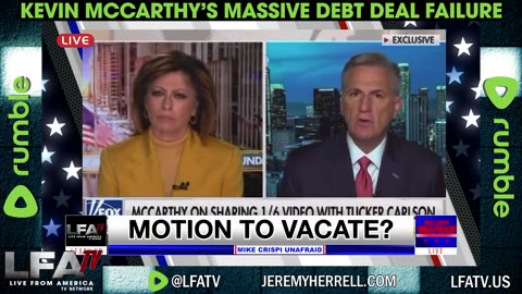 KEVIN MCCARTHY'S MASSIVE DEBT DEAL FAILURE!