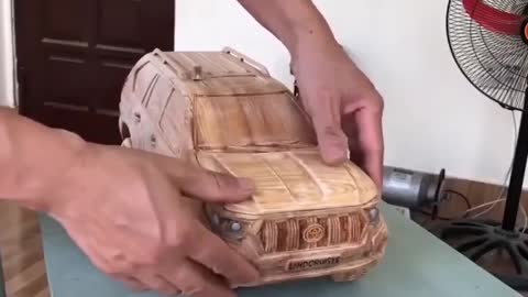 Wooden Toyota