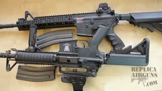 G&G Airsoft AR Rifle AEG and GBB Comparison Table Top Review