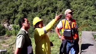 Wildfires rage near Machu Picchu archaeological site
