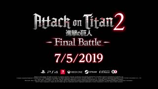 Attack on Titan 2 Final Battle - Anti Personnel ODM Blade Action Video