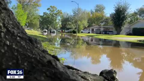 Residents still trapped in homes due to drainage issues