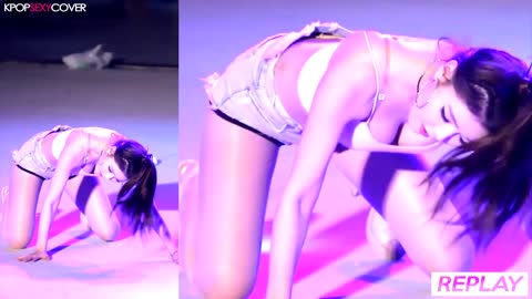 Super HOT Doggy Dance Laysha Hyeri Tiktok Viral fancam