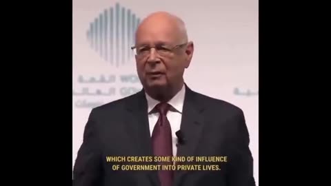 WEF Maggot, Klaus Schwab is afraid of libertarianism. In his eyes, libertarianism is an anti-system.