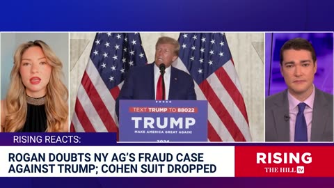 WATCH: Joe Rogan's SCATHING Take On Trump NY Fraud Case; Michael Cohen Lawsuit DROPPED