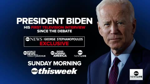 Biden blames recent international travel for poor debate performance last week ABC News