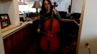 Learning to play the Cello: Day One