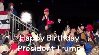 President Trump Happy Birthday!