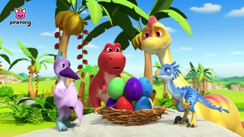Let's Count with Dinosaurs _ Dinosaur Cartoon _ Pinkfong Dinosaurs for Kids