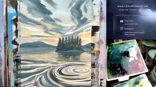 Ripples Painting Time Lapse