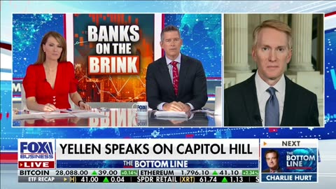 Lankford on Fox Business Calls Out Biden Admin for Putting Billionaires Before Community Banks