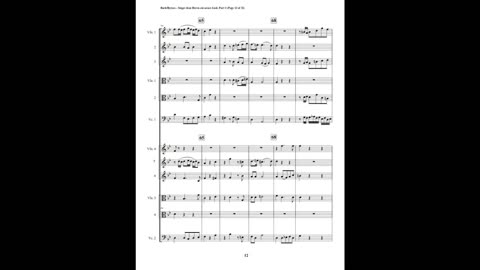 J.S. Bach – Motet: “Singet dem Herrn ein neues Lied”, Part 1 (Double String Orchestra)