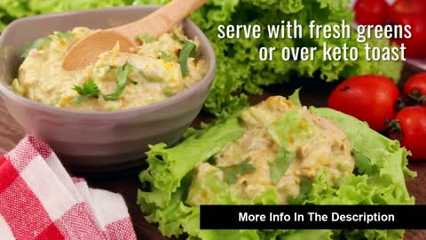 Keto Recipes - Curry Spiked Tuna and Avocado Salad