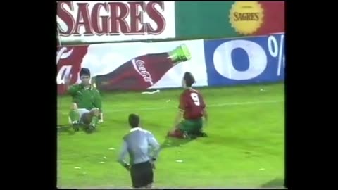 Portugal vs Republic of Ireland (EURO 1996 Qualifier)