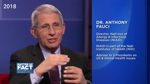 The “universal vaccine” is the endgame according to Fauci.