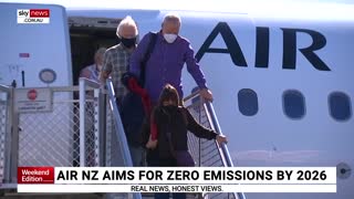 Air New Zealand aims for zero emission flights by 2026