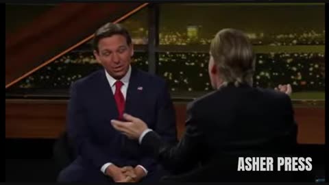 Governor Ron Desantis : How he handled Covid - with Bill Maher