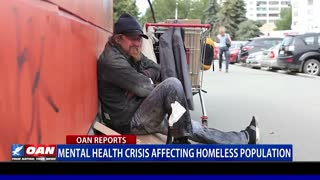Mental health crisis affecting homeless population