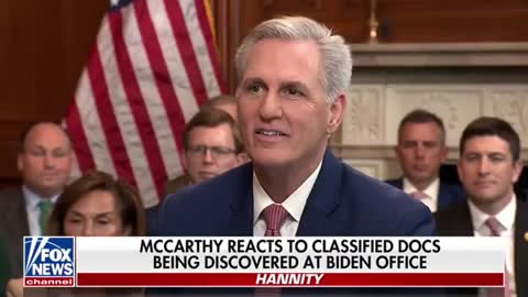 McCarthy Teases Crackdown on Biden Crime Family