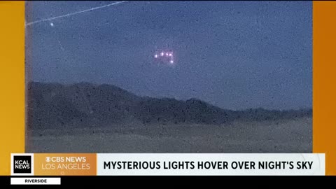 Possible sighting of UFO