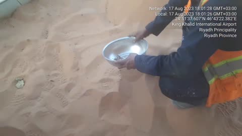 Sand cleaning