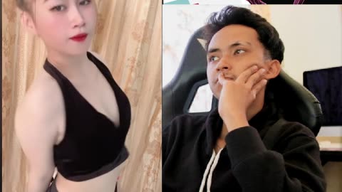 Reaction to tik tok videos cute girls