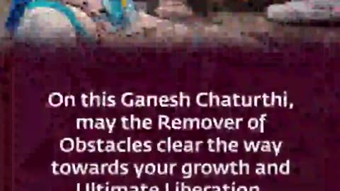 Satguru on this...Ganesh Chaturthi.....
