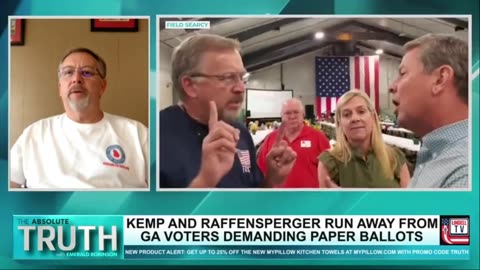 Emerald Robinson Reports On Brian Kemp's Voter Fraud Admission
