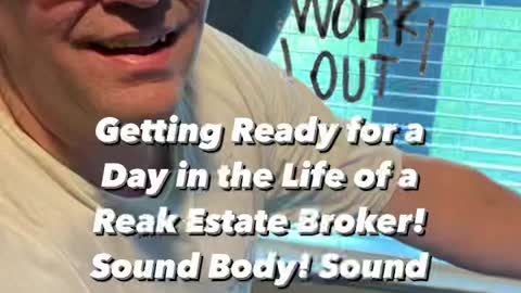 A Day in the life of a Real Estate Broker