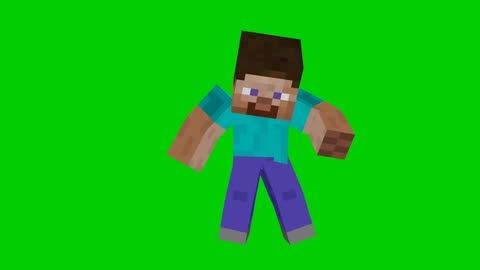 Minecraft steve animation dance