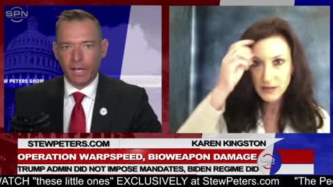 Stew Peters & Karen Kingston: Who Was Behind Operation Warp Speed?