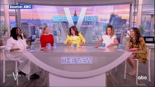 Leftist propaganda show.. 'The View' celebrating the removal of Tucker Carlson from Fox news..