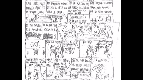 A Pokemon Comic I Wrote as a Kid