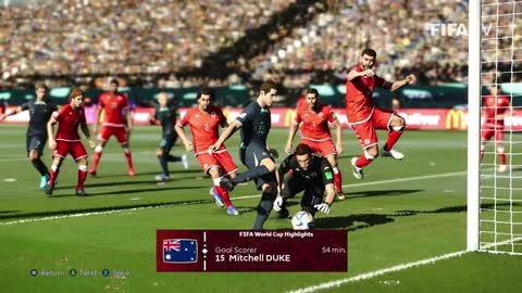 eFootball PES 2021 l The next Group D game FIFA World Cup Quatar 2022 Tunisia v Australia
