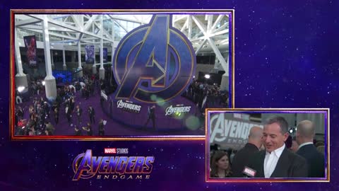 Bob Iger on the legacy of Marvel LIVE at the Avengers Endgame Premiere