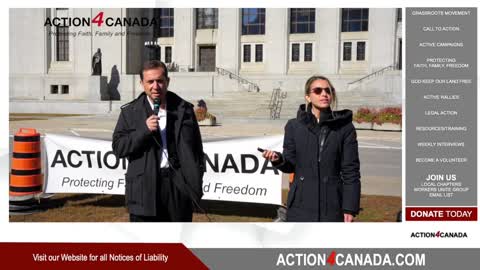 Barry Neufeld, Support Rally, Supreme Court of Canada in Ottawa
